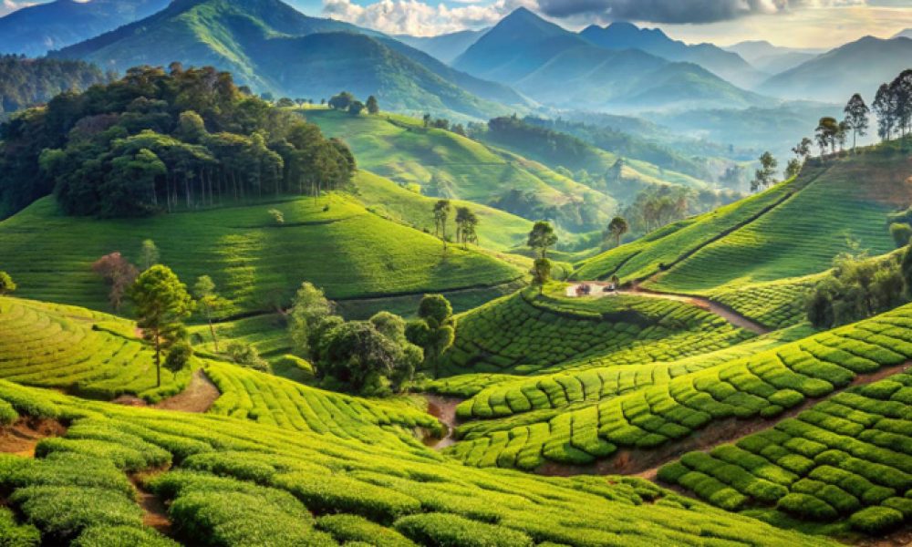 Tea Gardens in Munnar